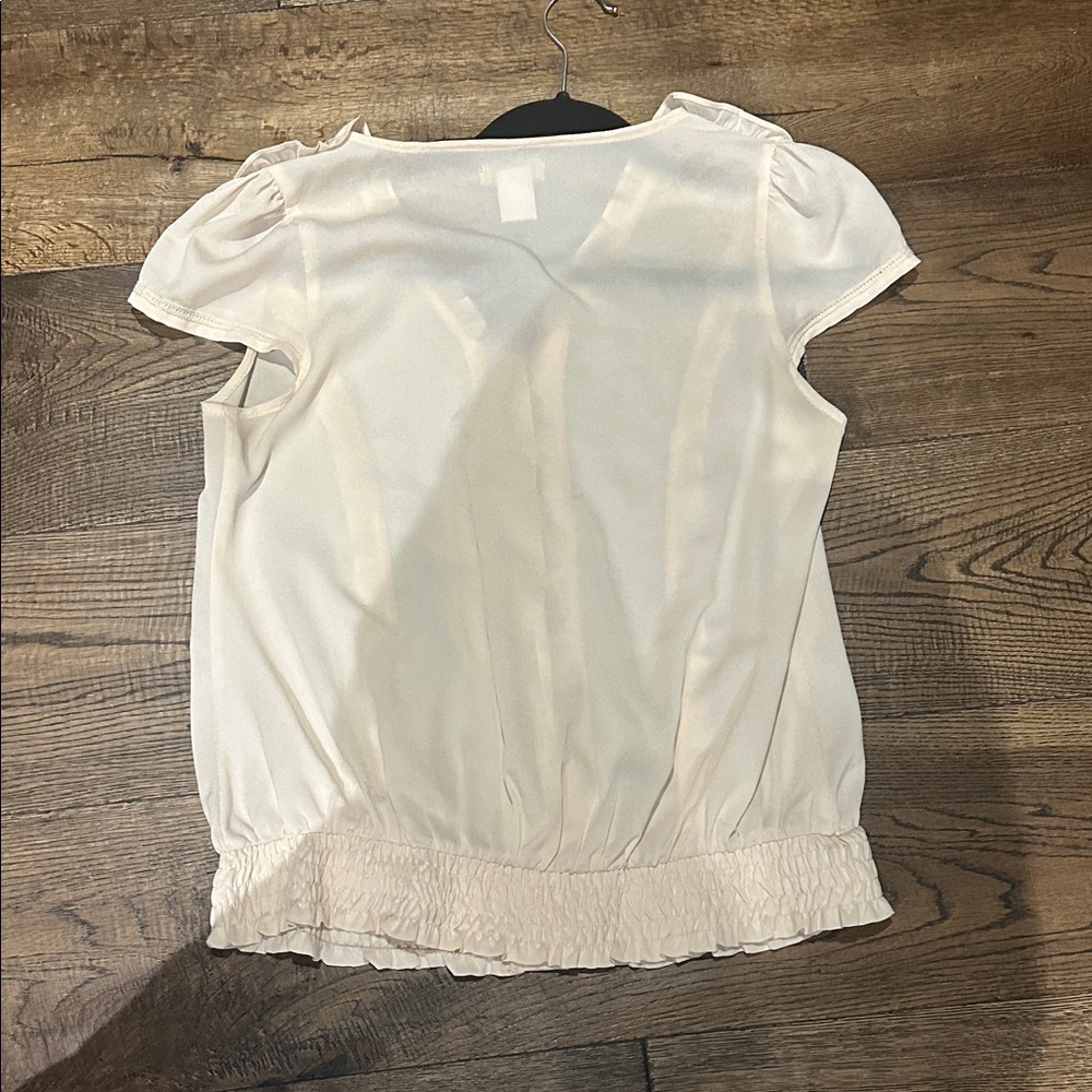 Moon Collection Cream Button-Down Blouse - Picture 2 of 2